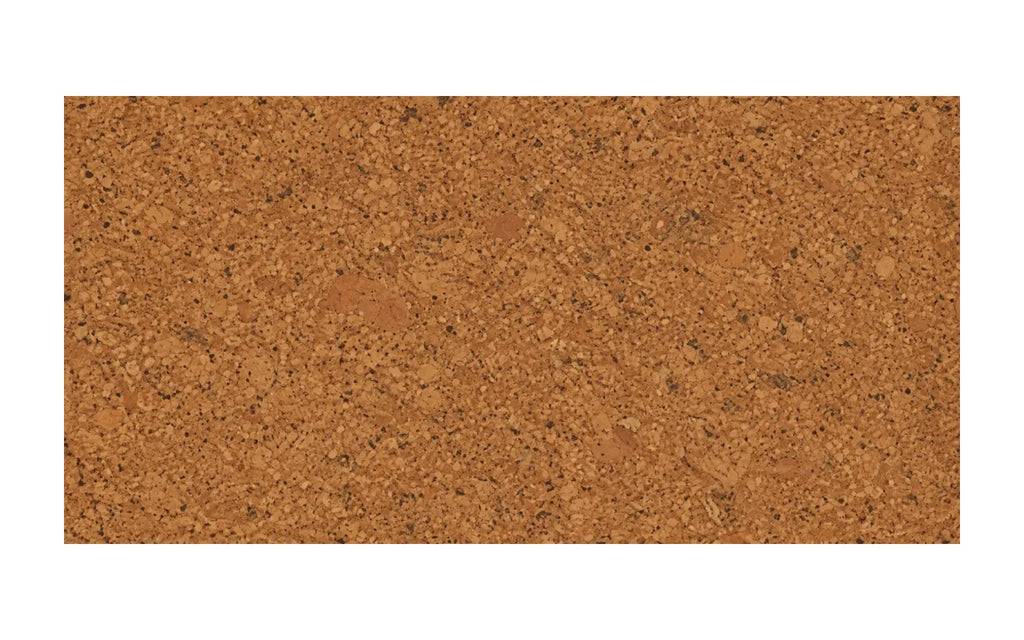 Salami cork wall tile, 600 × 300 mm, natural cork surface with distinctive varied pattern