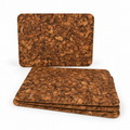 Samba cork placemats, set of 4, 400 × 300 × 3 mm — premium studio hero