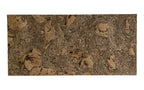 Saphira Black cork wall tile, 600 × 300 mm, dark cork surface with black and charcoal veining