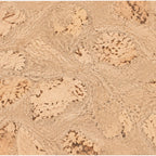 Saphira Cream cork wall tile close-up showing the real cork texture and soft cream tonal variation