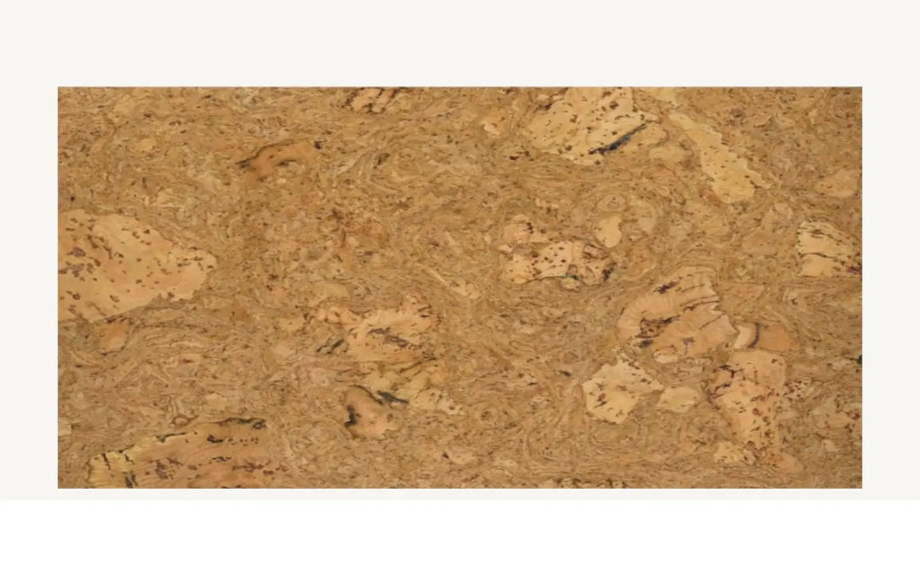 Saphira Natural cork wall tile, 600 × 300 mm, warm natural cork decorative surface