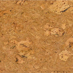 Saphira Natural cork wall tile close-up showing the real cork texture and warm natural tonal variation