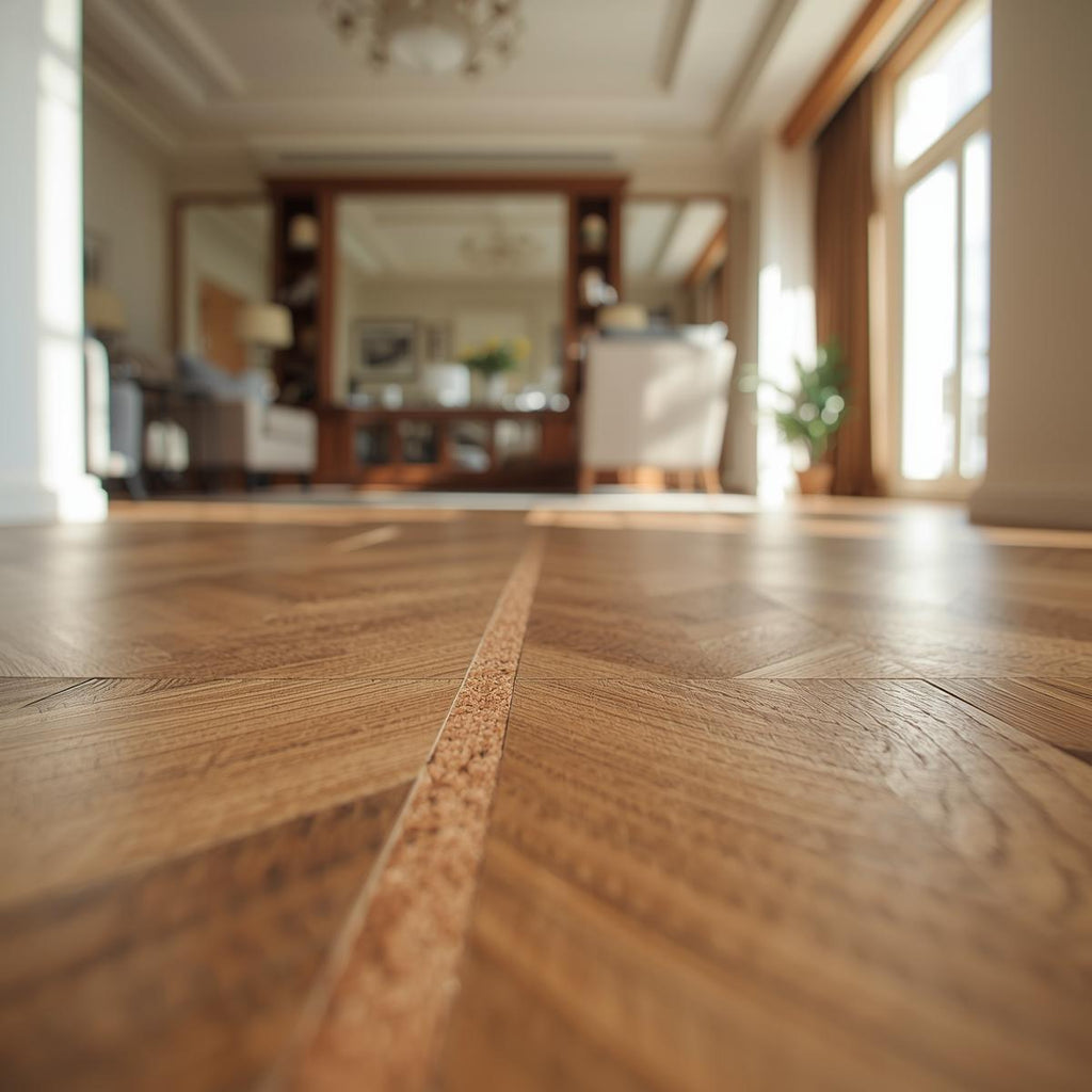 Cork strips for expansion joints in flooring by CorkMart