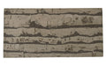 Tiger Cream cork wall tile, 600 × 300 mm, striped cream and natural cork decorative surface