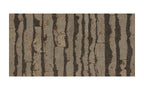 Tiger Taupe cork wall tile, 600 × 300 mm, muted taupe cork surface with organic dark striped pattern