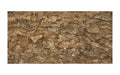 Virgin Tree natural cork bark wall panel, 600 × 300 mm, with pronounced rustic relief and natural fissures