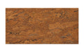 Wave Brown cork wall tile, 600 × 300 mm, warm brown flowing-wave decorative cork surface