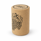 Wine Stopper Cork Stool, Ø295 × H430 mm, isolated on white background
