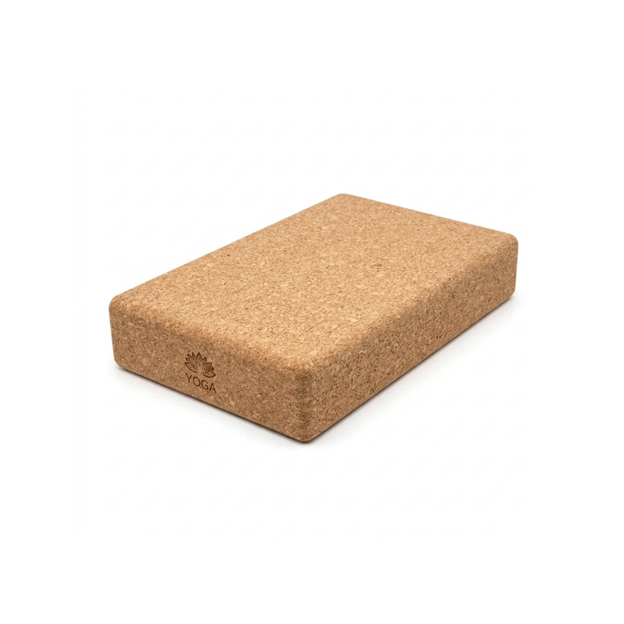 Cork Yoga Block Flat XL | 305x205x50mm - Portuguese cork product
